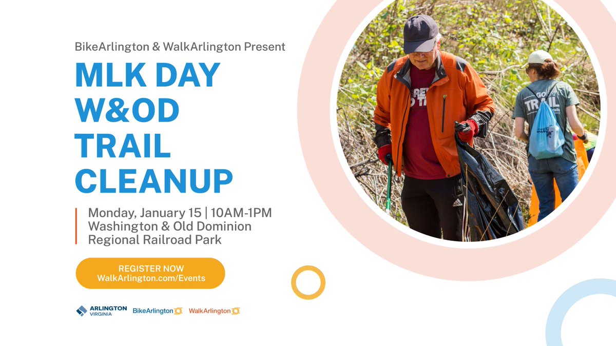WalkArlington's tweet photo. EXTRA! EXTRA! @GazetteLeader23 joins the media frenzy urging you to join @WalkArlington and @BikeArlington for our #WOD #TrailCleanup on #MLKDay. ๐๏ธ๐ฐ๐๏ธSign up here: https://t.co/TpNzUFiumu
See you on Monday, January 15! #ADayOnNotADayOff #MLKDayofService https://t.co/oZxNzRQEW1