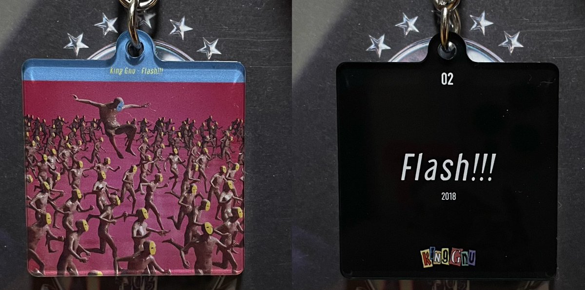miooognu's tweet photo. １２『Flash!!!』
ライブで盛り上がる曲ですが、東京ドームで聴いた時はちょうど仕事で悩んでた時で常田さんが“主役は誰だ？お前だろ”“いつだって主役はお前だろ”って歌詞を心にブッ刺してくれてハッとして思わず涙🥲主役になろうと思ってなかった私を変えてくれた大好きな曲！#Flash!!! #KingGnu https://t.co/t7RpmrnAAy