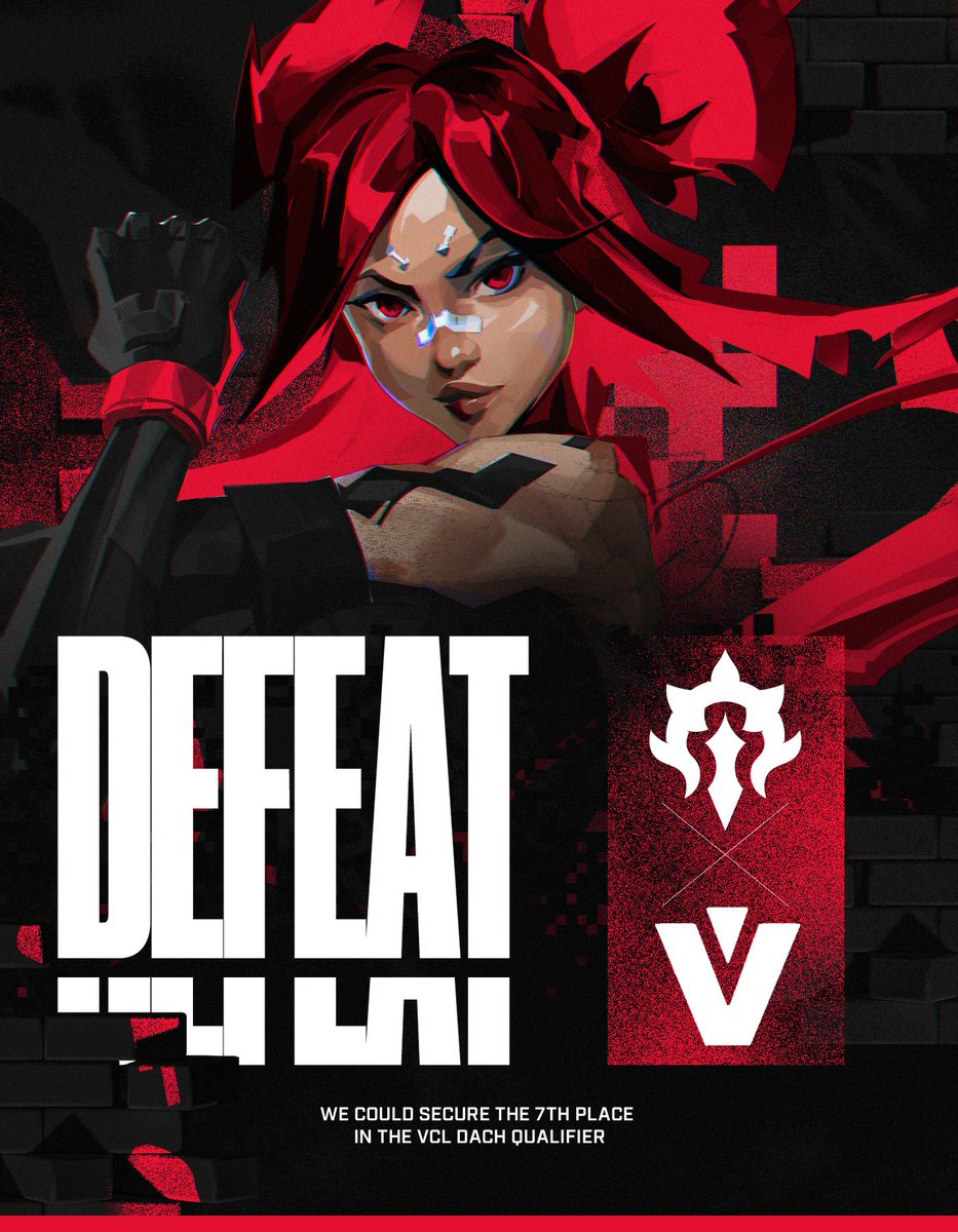 Unfortunately, we were unable to secure victory against <a href="/XPERION_NXT/">XPERION NXT</a> and were therefore eliminated from the VCL DACH qualifiers. However, we were able to secure 7th place in the tournament!

13-9 vs #Baiters
4-13 vs <a href="/XPERION_NXT/">XPERION NXT</a> 

We are still proud of our boys 🫶

#SwiftUp🌸