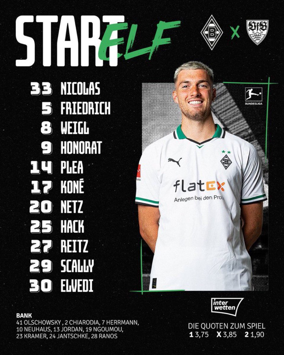 Miguelfer's tweet photo. #BundesligaELEVEN com o terceiro classificado a entrar em campo, o #Estugarda quer manter a posição no pódio e lutar por um lugar de acesso à #Champions - hoje joga no terreno do #BorussiaMgladbach que precisa de pontos. Para ver no canal 3 da @DAZNPortugal 16:30 até já 🎙️🔊 https://t.co/Eh7MqAheBg