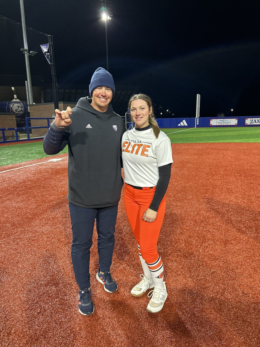 I had a great time at the Louisiana Tech camp this weekend! Thank you to the coaches and players that worked with us. I got some great feedback and I’m looking forward to the next camp! @la_techSBCoachT @TKrobetzky @TulsaElite08