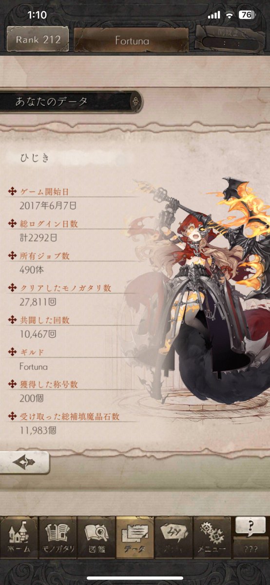 twieve_k2's tweet photo. ありがとうシノアリス #シノアリスだったナニカ https://t.co/TYODBjh14J