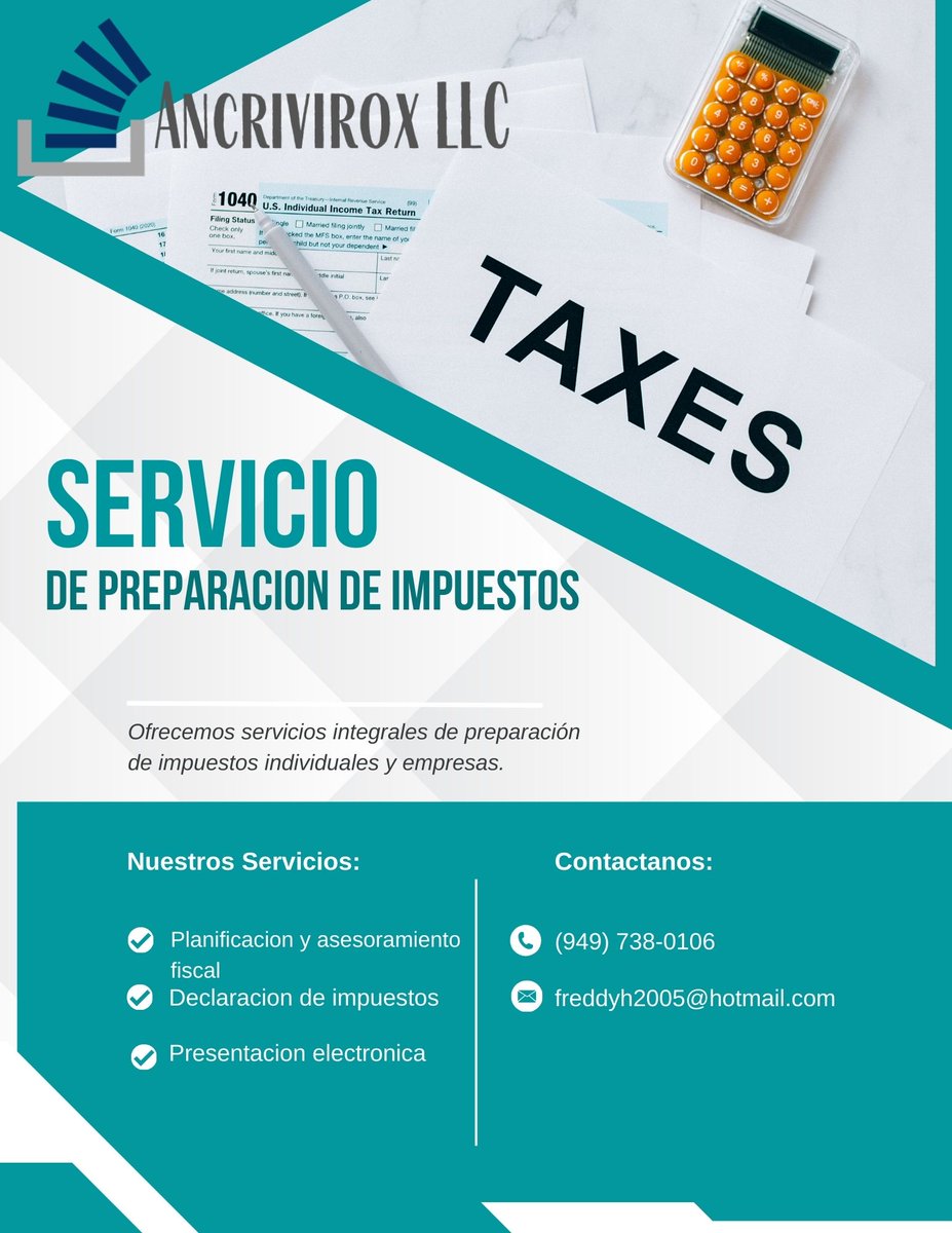 freddyh2005's tweet photo. La temporada de Taxes arranca este 16 de Enero https://t.co/S5hbjOS3yT