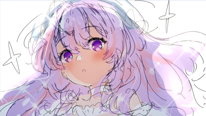 ストレートに美少女キャラって感じになってきた!
#山田ファクトリー 