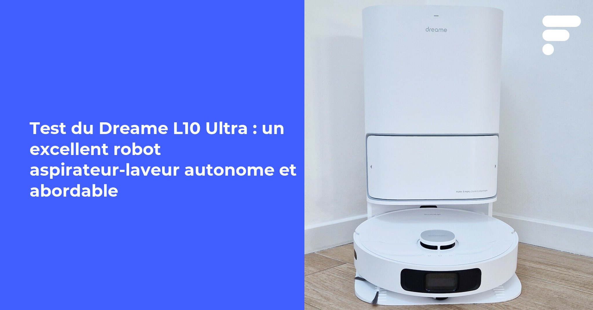 Frandroid on X: Test du Dreame L10 Ultra : un excellent robot aspirateur- laveur autonome et abordable 👉    / X