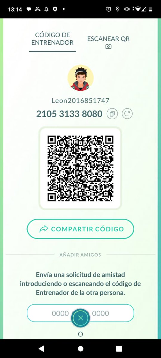 MacaSnchez3's tweet photo. Pueden agregar a sus amigos a mi hijo, es nuevo #PokemonGOApp #pokemon #pokemongo https://t.co/WH7Sfp4Mfa