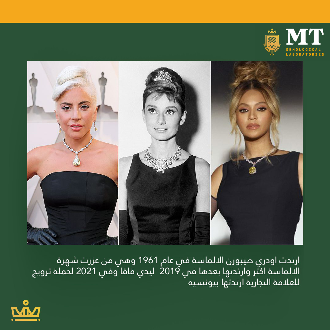 تاريخ الماسة تيفاني الصفراء الشهيرة 
افحص حجرك الكريم في مختبراتنا 
#فحص #تيفاني #الماس
