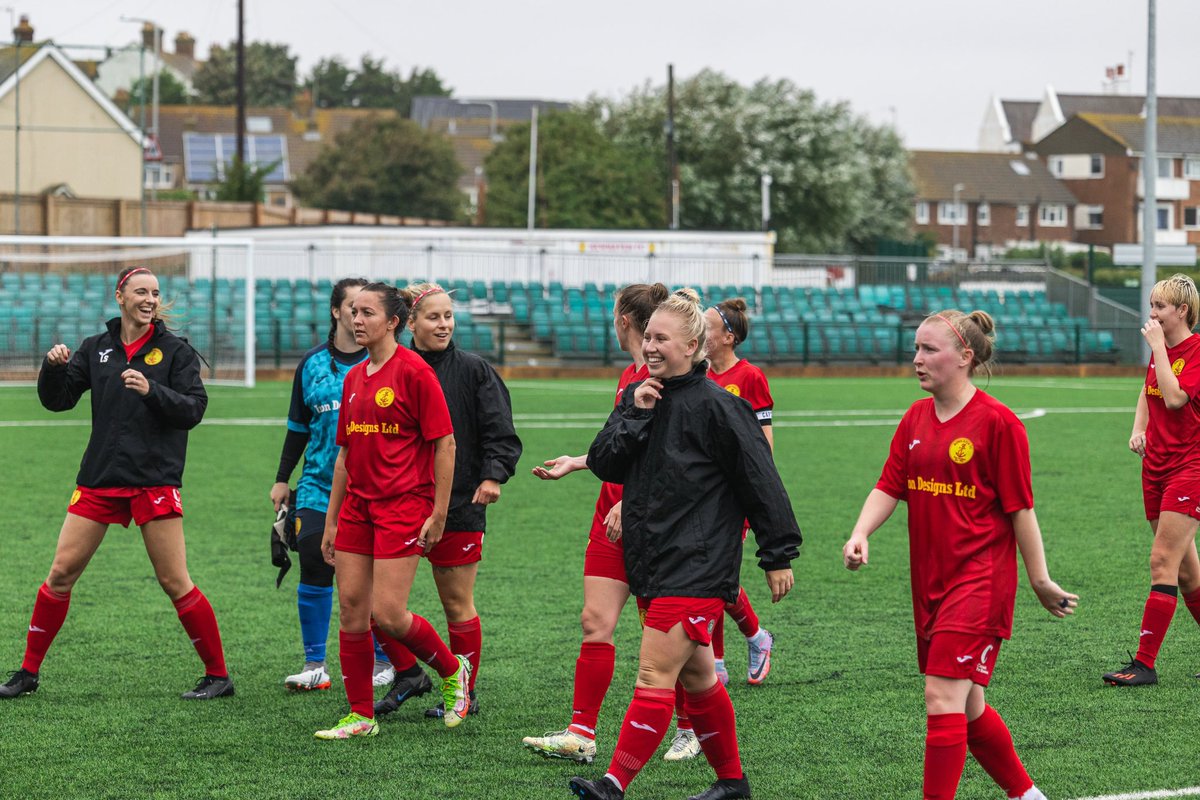 NewhavenLadies's tweet photo. ⚽️🔴🟡 RESULT!

It’s another win for The Dockers as they go 14 points clear at the top of the table.

Evans provided the perfect start to the game as she grabbed her first hat-trick of the season in the opening half an hour. Ellie Coade rounded the game off to win 4-0.

#COYD https://t.co/XJmymWxGCs