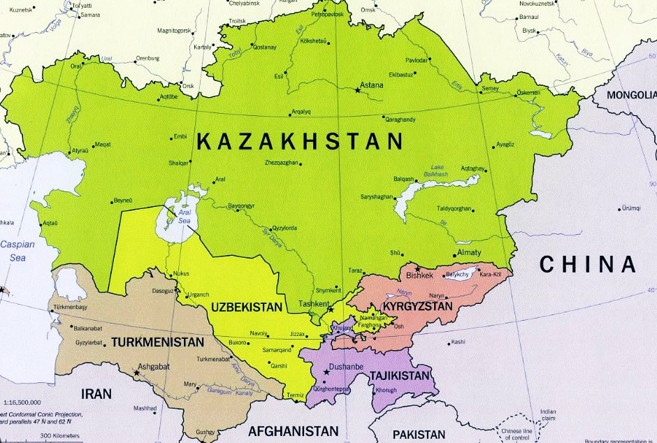 PeterisUstubs's tweet photo. Privileged to join Vice President of the Commission @MargSchinas to visit all five Central Asian countries in advance of the Investors Forum for EU-Central Asia Transport Infrastructure. Very dynamic start of 2024 for #EU-#CentralAsia relations. #GlobalGaleway https://t.co/CB64FnKO09