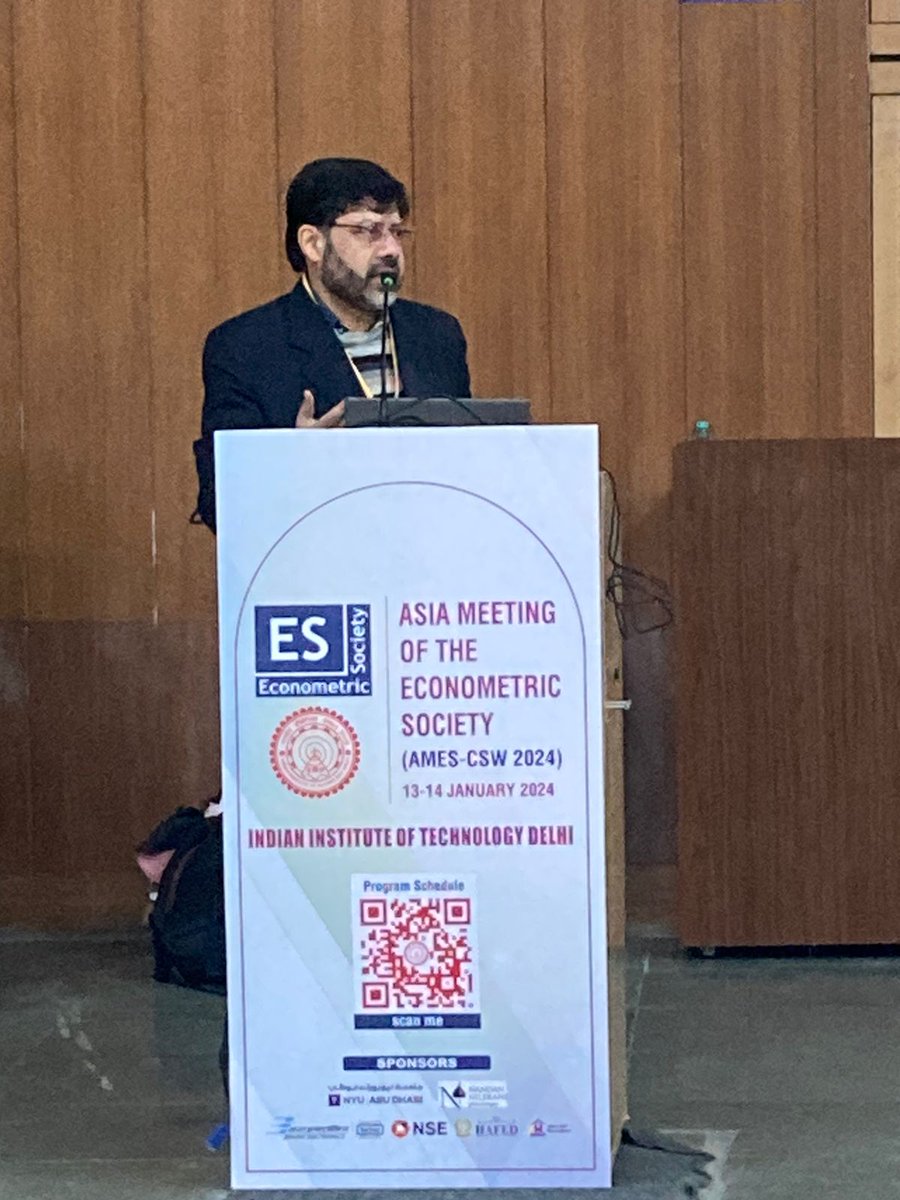 econ_iitd's tweet photo. And that's a wrap! Day 2 of #AMES2024 successfully concluded 😊 Many thanks to all presenters and participants for joining! https://t.co/BPa3FW8kuM
