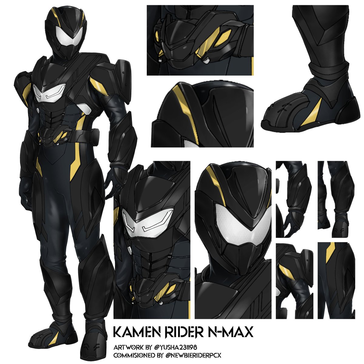 Kamen Rider N-MAX Senggol dong Next MOTO X RIDE Inspired by @bule.kw.official @kiikk_77 motorcycle modifications Commision from @newbieriderpcx #kamenrider #kamenriderfanart #kamenriderconcept #kamenriderconceptart #reiwarider #tokusatsu #tokusatsuindonesia #tokufans #nmax