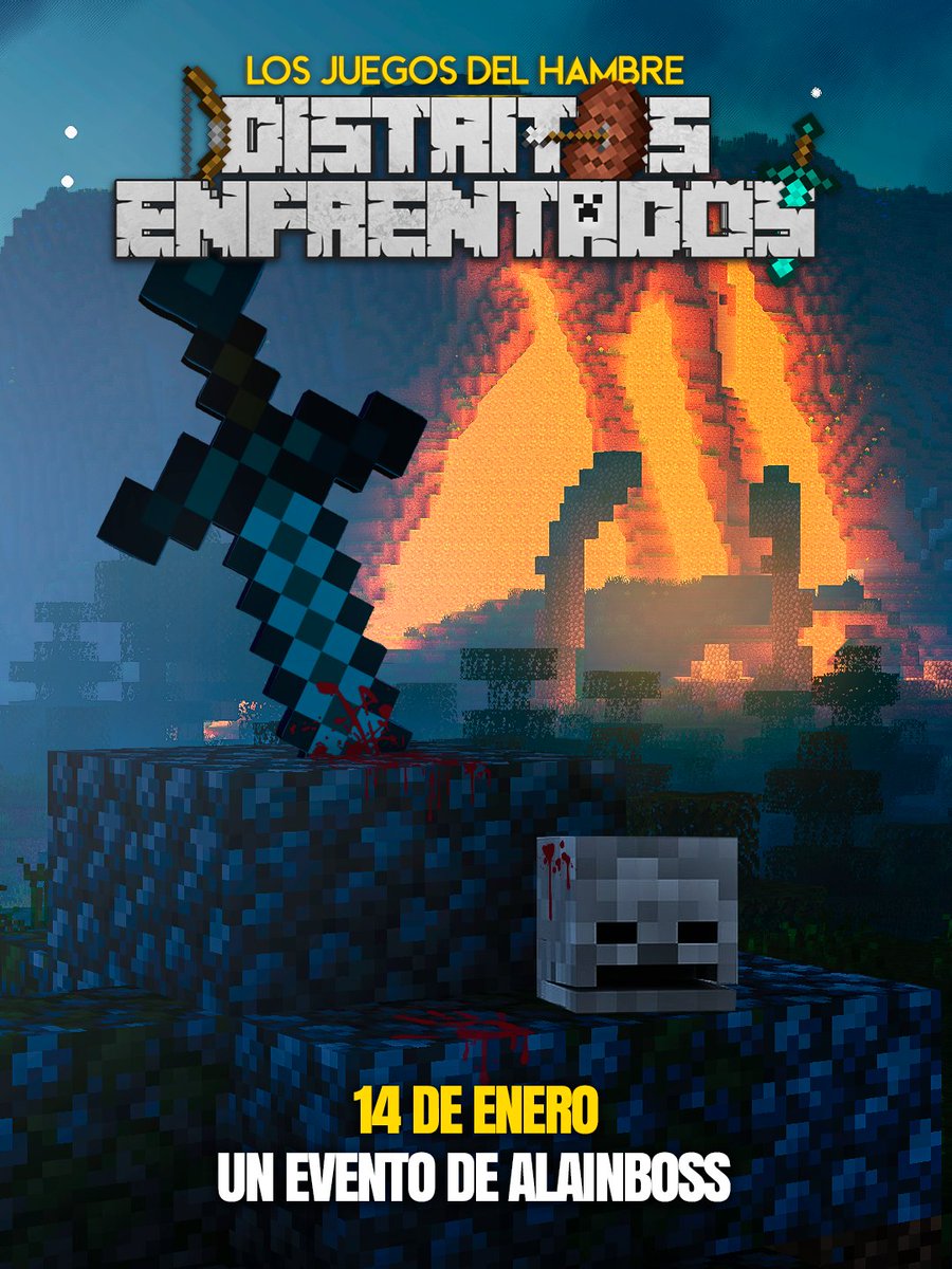 HA LLEGADO EL DÍA✨

🔥Los Juegos del Hambre: Distritos Enfrentados🍗

32 streamers, 1 ganador.

Hice este evento en verano, os flipó, toca gozarselo de nuevo.
🟪TheAlainboss