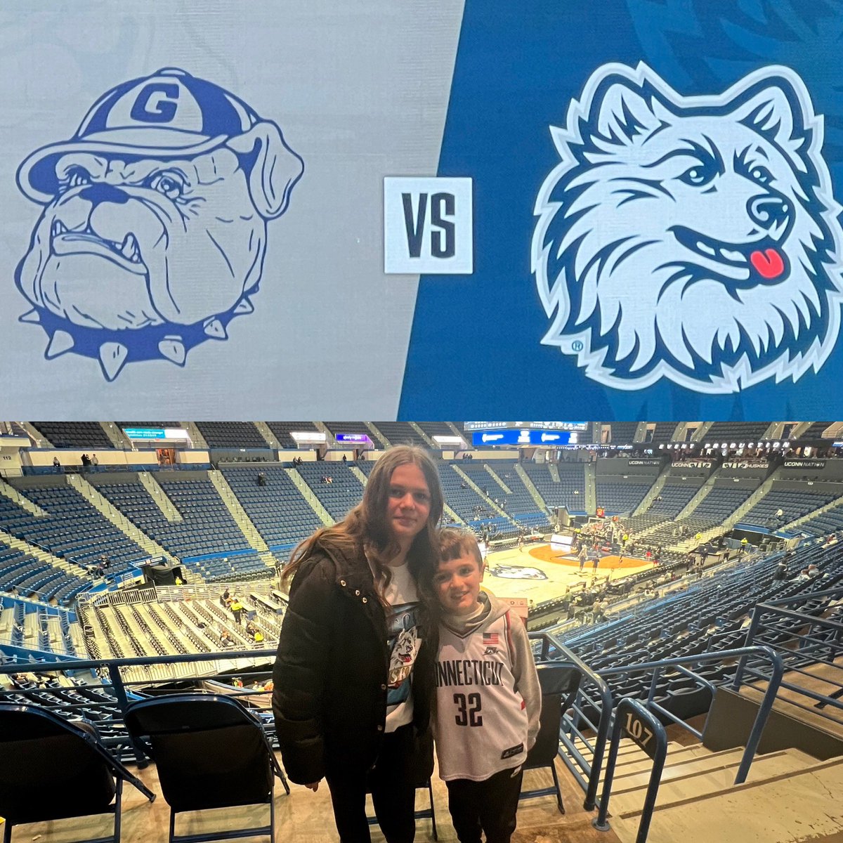 It’s a beautiful day to watch <a href="/UConnMBB/">UConn Men's Basketball</a>! #BleedBlue #32 #BristolPRIDE <a href="/UConnAlumni/">UConn Alumni</a>