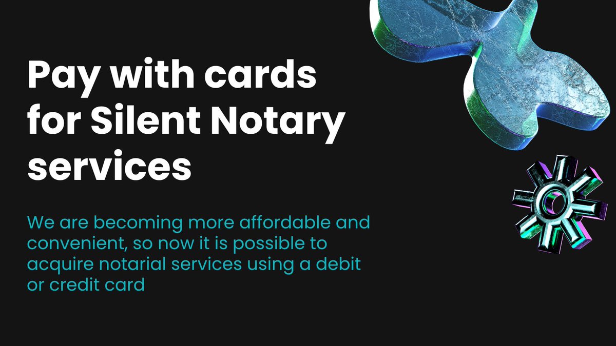 SilentNotary (UBIX.Network) tweet media