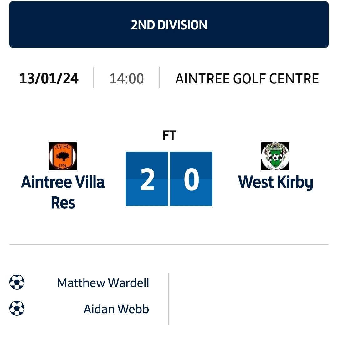 Aintree Villa Reserves tweet media
