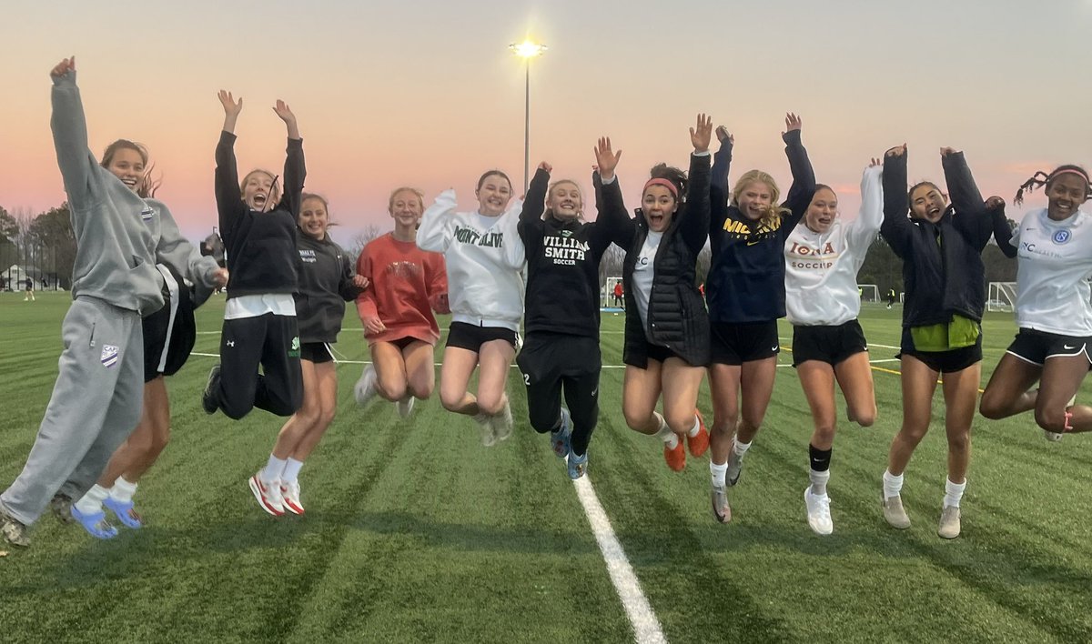 SienaClark4's tweet photo. Our club soccer journey has come to a close! Great way to end it with a group a girls that I truly love! I wish you all the very best in what’s next! Thank you @wakefutbol and @0506WakeFCGA Excited for @IonaWSOC, my new teammates and coaches @toddplourde2 @coachmartinoIWS https://t.co/SOlRTJcqaP