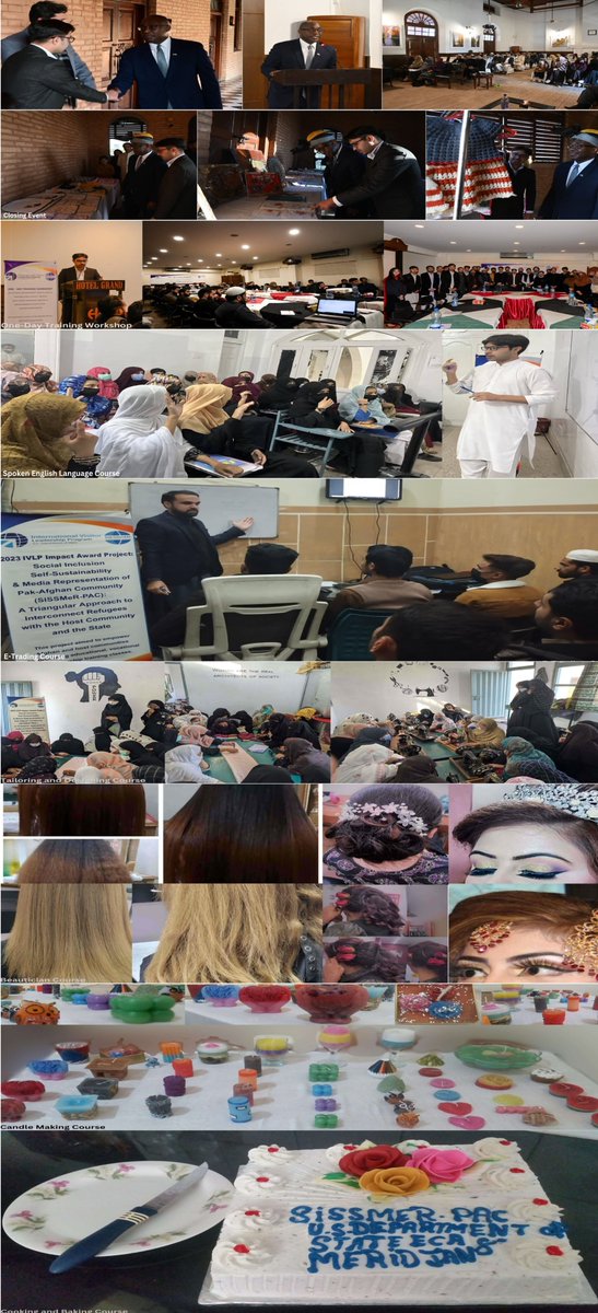 AbdullahBurki8's tweet photo. I am happy that my 2023 IVLP Impact Award Project titled “Social Inclusion Self Sustainability and Media Representation of Pak-Afghan Community (SISSMeR-PAC)”: A Triangular Approach to Interconnect Refugees with the Host Community and the State Pakistan https://t.co/0RdtUv8IlO