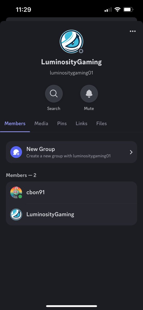 cbon91's tweet photo. @Luminosity you’ve got some people posing as you in discords https://t.co/g7vDeehexC