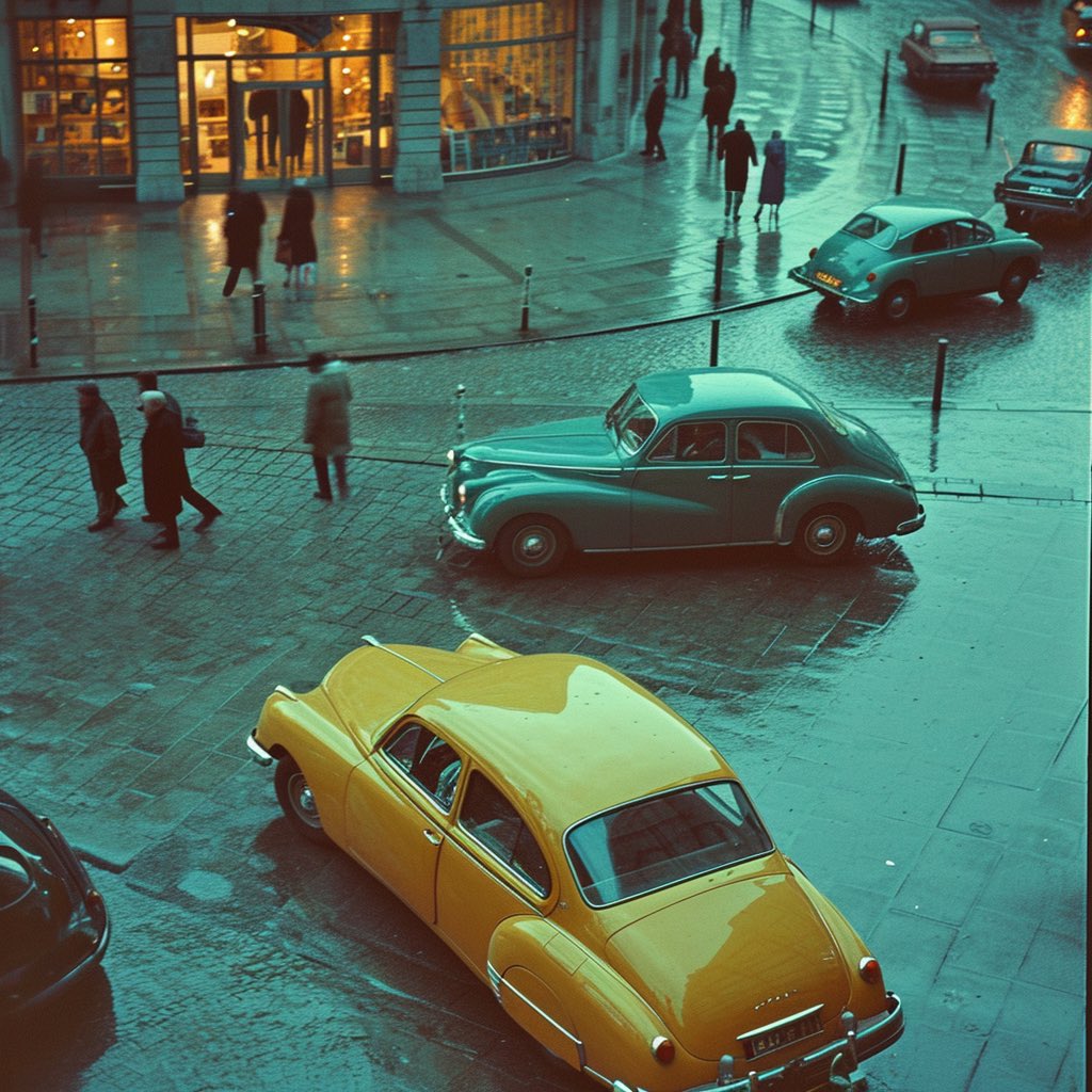 onekenneth's tweet photo. All the elements I like: vintage cars, cold color tones, topographic views of landscape 

- via MJ

#beautiful #photography #city #vintage #cars #coldtone #street #photo #AI #aiconcept #midjourney #mood #digitialart #aiart #aicommunity #AIイラスト #AIイラスト好きさんと繋がりたい https://t.co/fSwdonDJsr