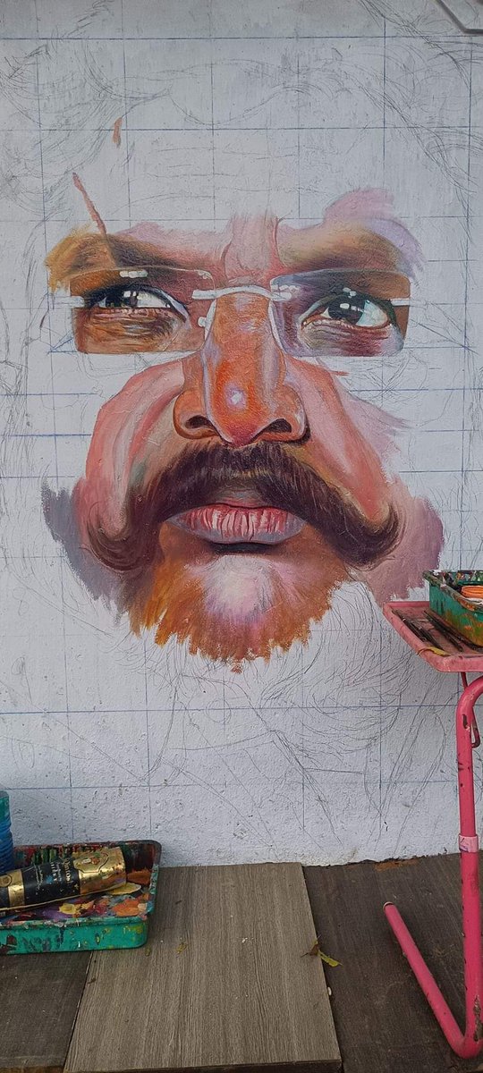 Karthic55561475's tweet photo. ஓவியம் போல் உன்னை வரைந்திடவே உதிரம் கொண்டு நிறம் எடுத்தேன் தலைவா https://t.co/AMGHpwwEHt