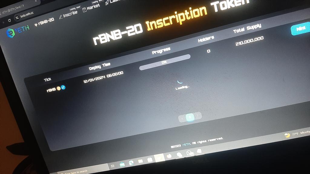 Tradingfinanz's tweet photo. @rETH_Rare Since yesterday the page has not loaded, it is a scam https://t.co/caSa9l4ON6