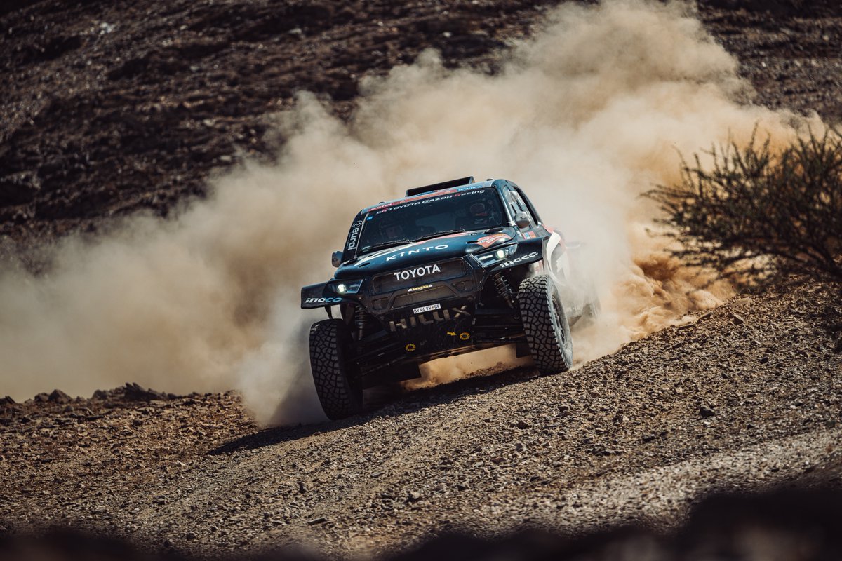 TheRealGiniel's tweet photo. Stage 7 done! A mix of canyons and intense dunes. But overall a good day with a P11 finish. #TGRSA #Backtgrsa https://t.co/kCET5LH6RR