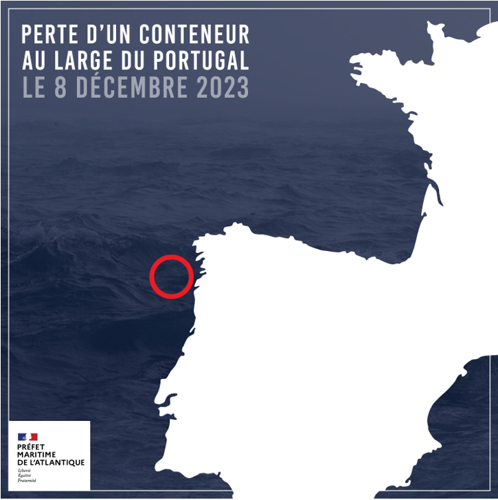 #PREMAR | 1⃣ conteneur tombé à la mer au large du 🇵🇹 cause l’arrivée de granulés plastiques sur les plages 🇪🇸 (Galice le 13.12, puis Cantabrie et Pays-Basque 🇪🇸).
Cette pollution serait susceptible d’atteindre les côtes 🇫🇷 dans les prochains jours.
CP➡️tinyurl.com/5n73jbny