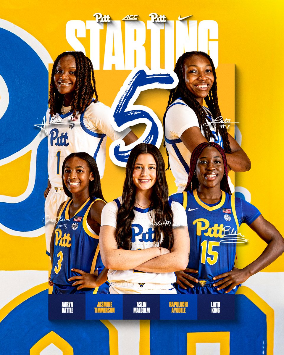 New starting 5⃣ vs. Boston College ⬇️

<a href="/jmtimmerson11/">Jasmine Timmerson</a> gets her first collegiate start at point guard for the Panthers.

#H2P // #BeDifferent
