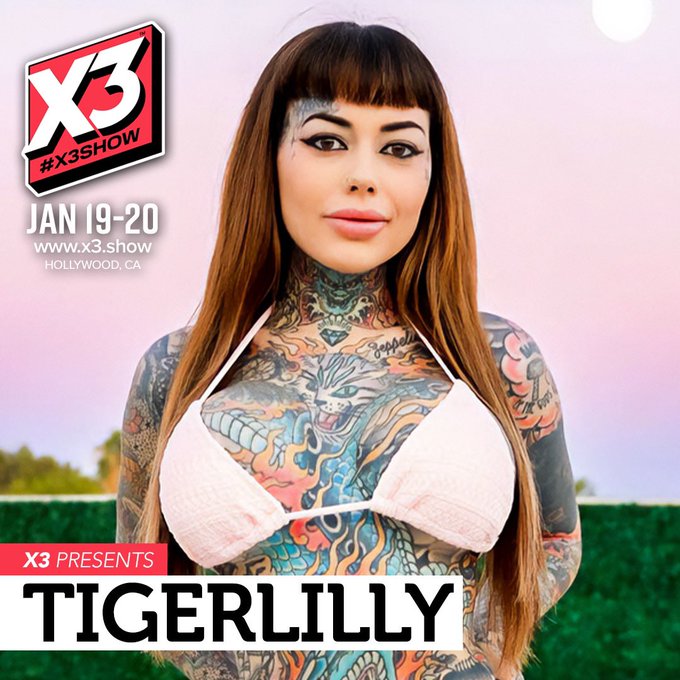 Buy your x3 tickets now and use my code TIGERLILLYX3 for 50% off!! @x3expo https://t.co/a8vCtHaSJl<a href="/tag/mvsales"class="tags"><span>#mvsales</span></a>