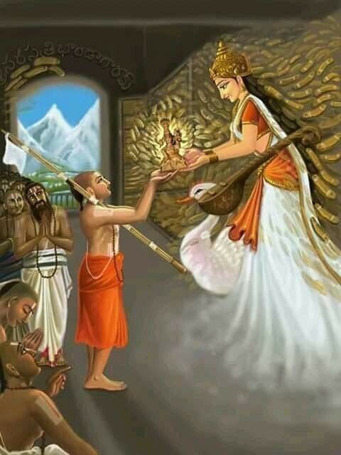 _Hiranyaa's tweet photo. हिरण्यवर्णां हरिणीं, सुवर्णरजतस्त्रजाम् ।
चन्द्रां हिरण्मयीं लक्ष्मीं, जातवेदो म आ वह ।।
तां म आ वह जातवेदो, लक्ष्मीमनपगामिनीम् ।
यस्यां हिरण्यं विन्देयं, गामश्वं पुरूषानहम् । https://t.co/ppzhvPJ9EQ
