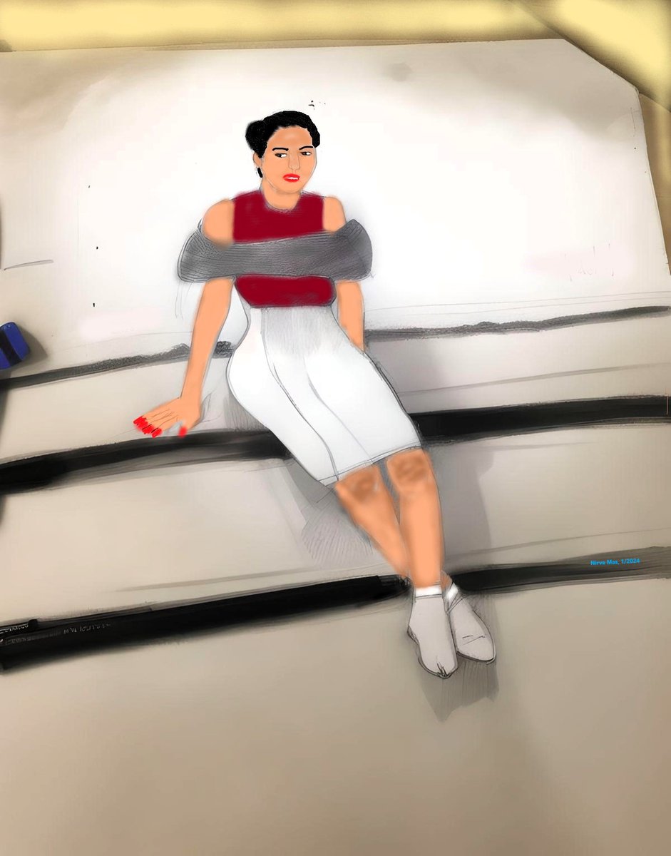 lys_nirva's tweet photo. “Eleanor was right. She never looked nice. She looked like art, and art wasn't supposed to …✨⭐️🫶👐🙏
#sundayvibes #SundayMorning #SundayFunday #art  #amine #portrait #manga #painting #BELLE #digitalart #artist #illustration #nftart #sketch #nftart #NFTCommunity #splashColor https://t.co/i8gNB6uS9r