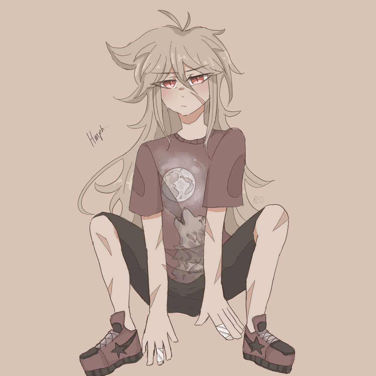 tried something different! ദ്ദി ˉ͈̀꒳ˉ͈́ )✧
#Razor #GenshinImpact #RazorFanart #genshinimpactfanart