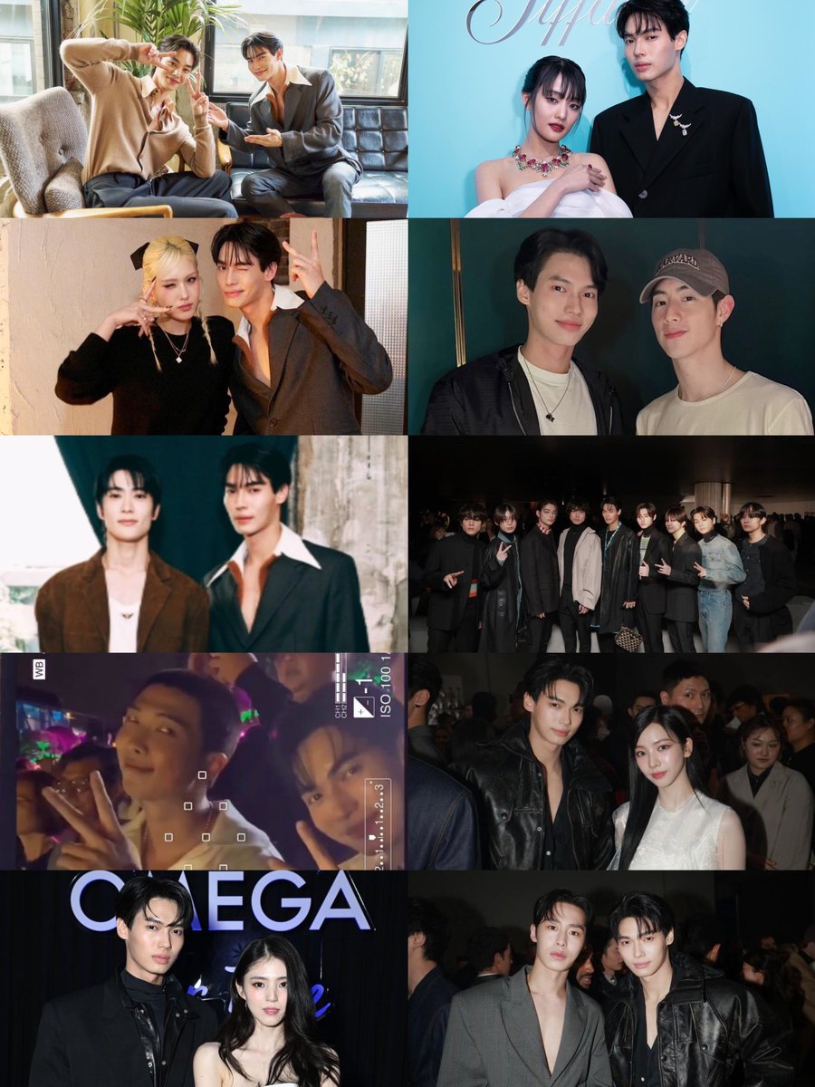 jennywithmtw's tweet photo. Win Metawin with Korean actress/actor and Kpop idols:

• Song Kang
• Somi
• NCT Jaehyun
• BTS RM
• Han So Hee
• (G)I-dle Minnie
• GOT7 Mark Tuan
• Enhype
• aespa Karina
• Lee Jae Wook

Win always wins!!!!!!

WIN BA PRADA MFW24
#PradaFW24xWIN 
#winmetawin @winmetawin https://t.co/Gd0pTtBbu5