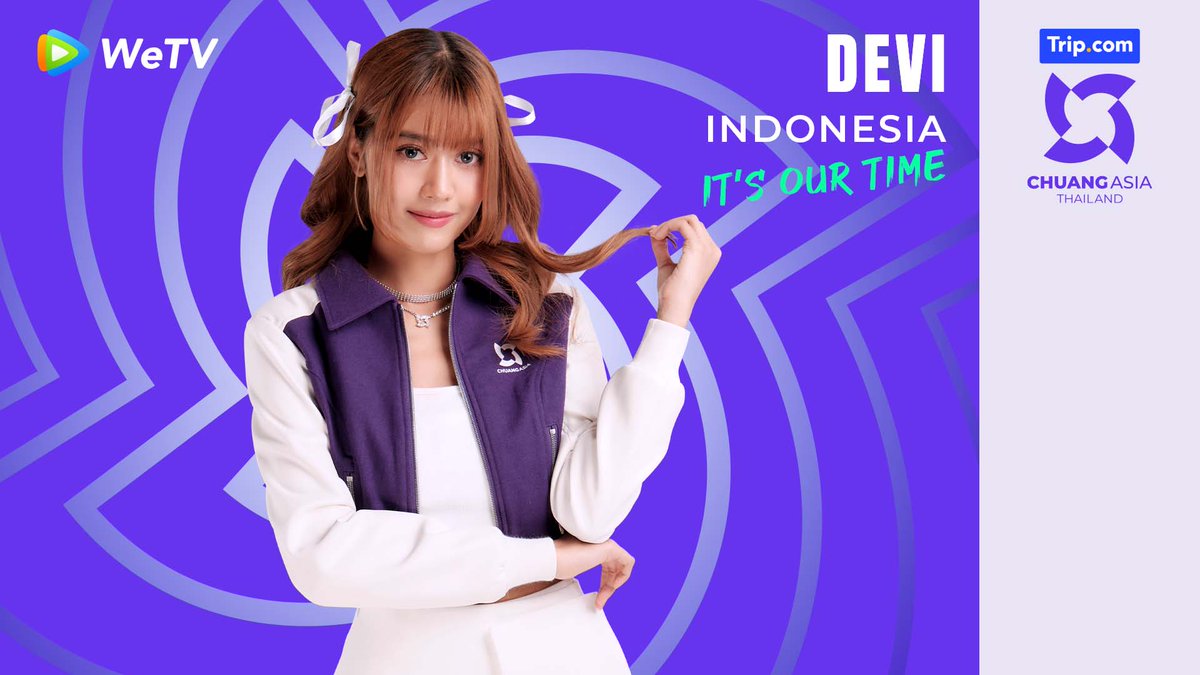 CHUANGASIA's tweet photo. IT'S OUR TIME!
DEVI
INDONESIA

#CHUANGAsia #CHUANGAsia2024 https://t.co/XdomKqkznM