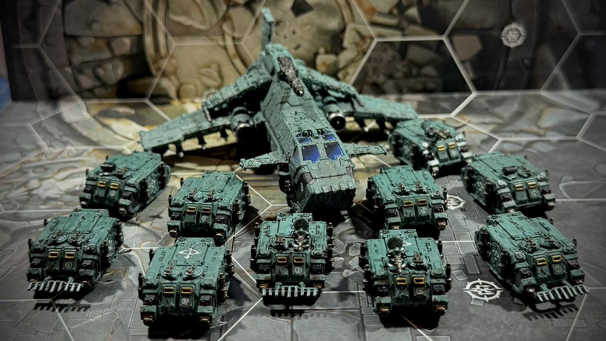 The Sons of Horus #LegionsImperialis force slowly grows, I’ve been battling with wanting to get these on the table as fast as possible and painting them to the best of my ability…… As always they’re taking an age because I can’t paint them fast 🤦🏻‍♂️