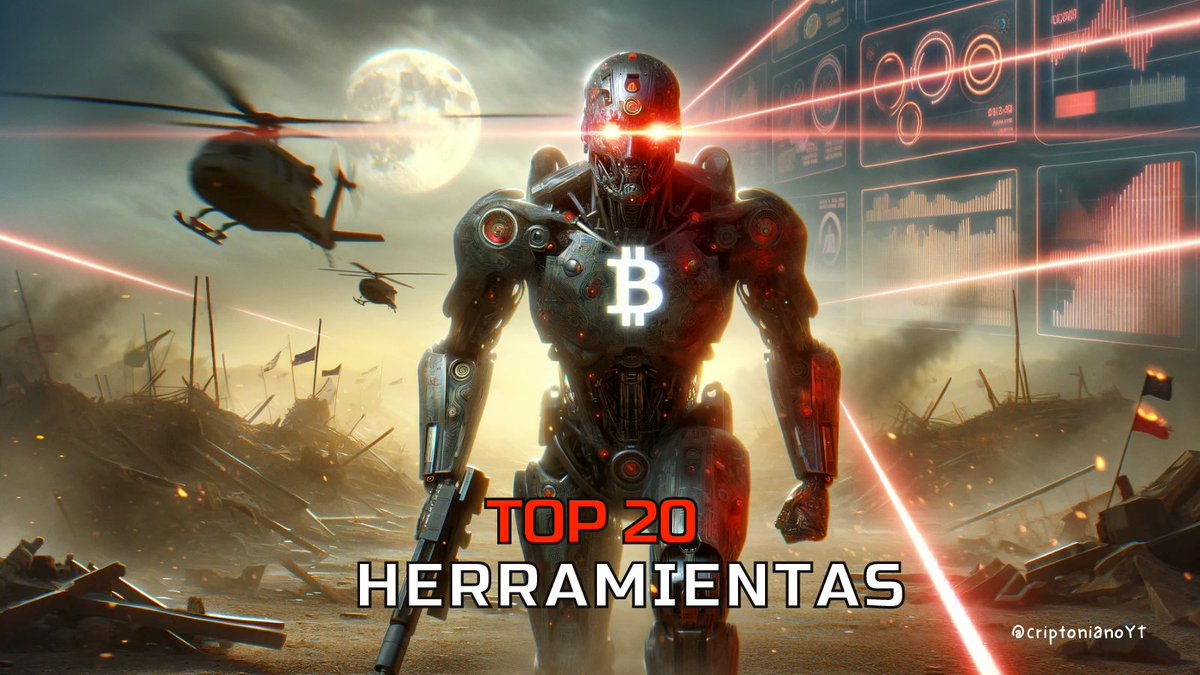 ¿Cómo logro ganar dinero?

Gracias a las HERRAMIENTAS que uso.

Mis 20 favoritas🧵👇