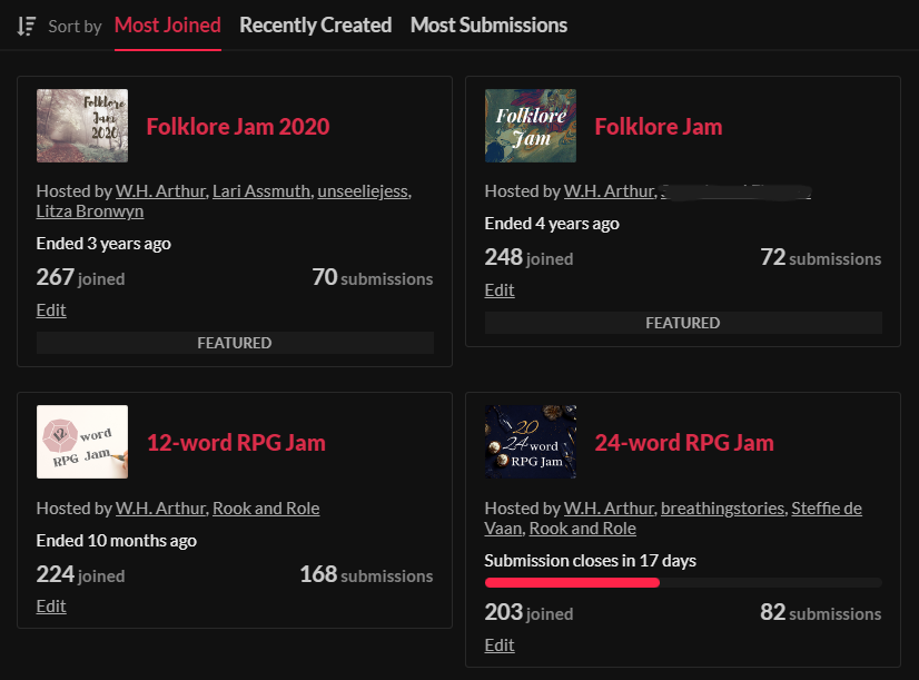 Aryl_Ether's tweet photo. 17 days to go! Can #24WordRPGJam be the most joined jam that I host? https://t.co/Hy2xOgQmjZ