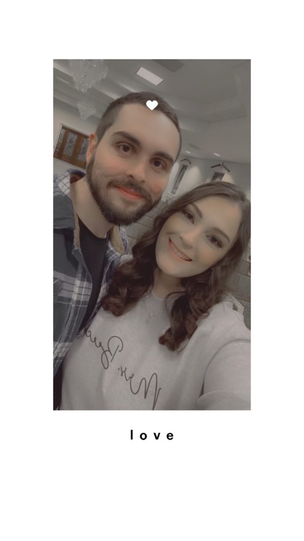 TrevReacts's tweet photo. Married the love of my life this weekend (@eriinreacts)!! Post marriage pre reception selfie! https://t.co/aOc4H0aO7n