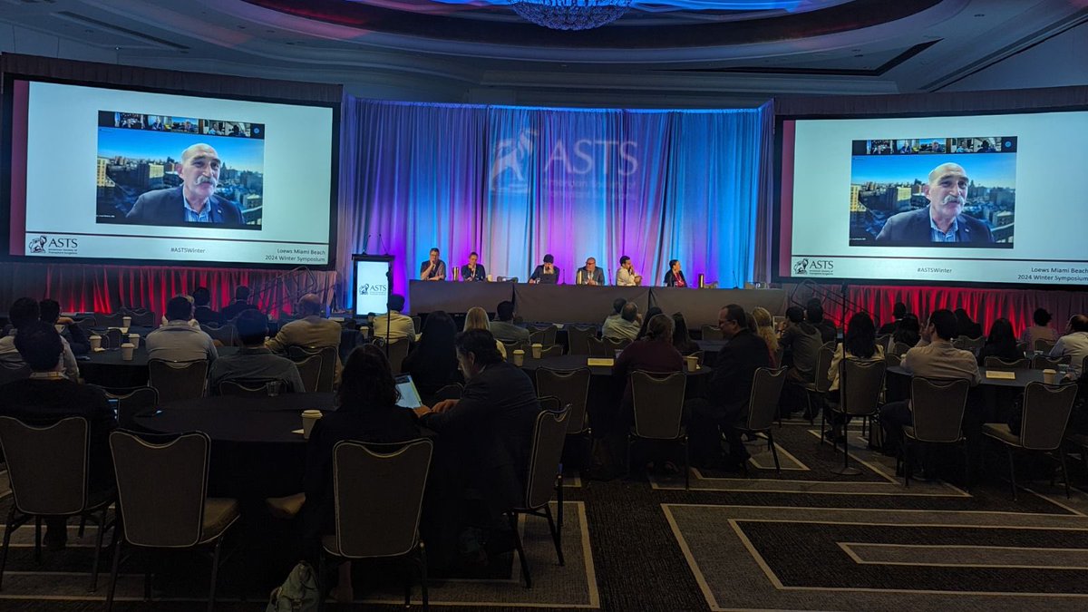 Enjoying the Expanding Toolkit for Living Donor Surgery session at #asts Winter Symposium 2024. Grateful I could still be on the panel, despite travel issues. What a great session!
 <a href="/ASTSChimera/">ASTS</a> @DrEmamaullee <a href="/HMethodistMD/">Houston Methodist MD</a> #livingdonorsurgery