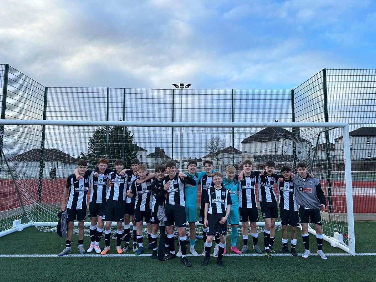 ACADEMY RESULTS

An excellent afternoon for our senior Academy teams, with 3 wins out of 3 for our 13s, 14s and 16s, as we played teams from across Scotland!

Well done lads! 👏👏👏