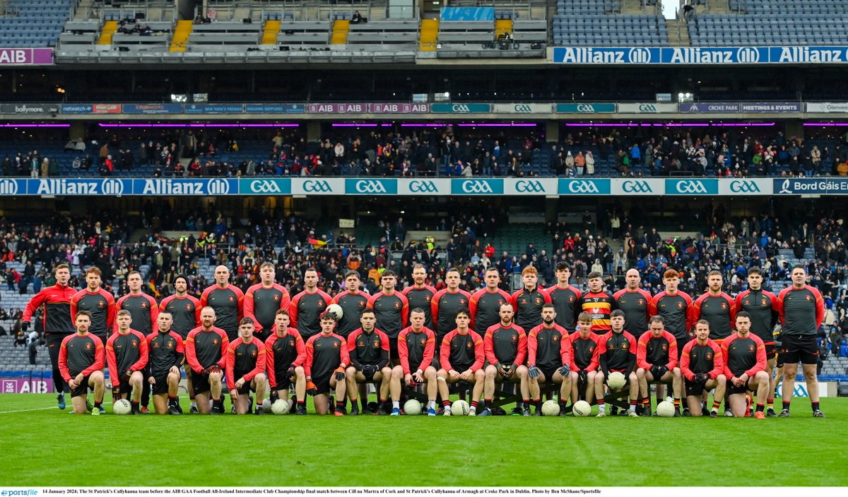 Armagh_GAA's tweet photo. 🎉 🏆 ALL IRELAND CHAMPIONS!!!! 🏆🎉

Comhgairdeas libh go léir!!! 

Coilleach Eanach 🔴🟡⚫️: 1-8(11)
Cill na Martra: 0-7(7)

#ArdMhachaAbú https://t.co/y65ctWj5FE