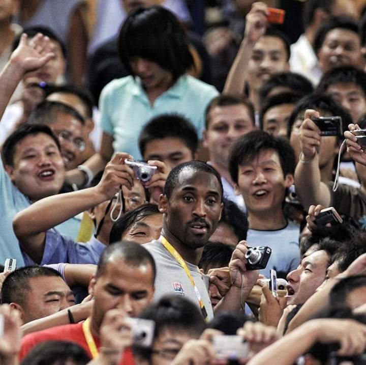 'I thought I was famous until I got [to China] with Kobe.' - LeBron James in 2008