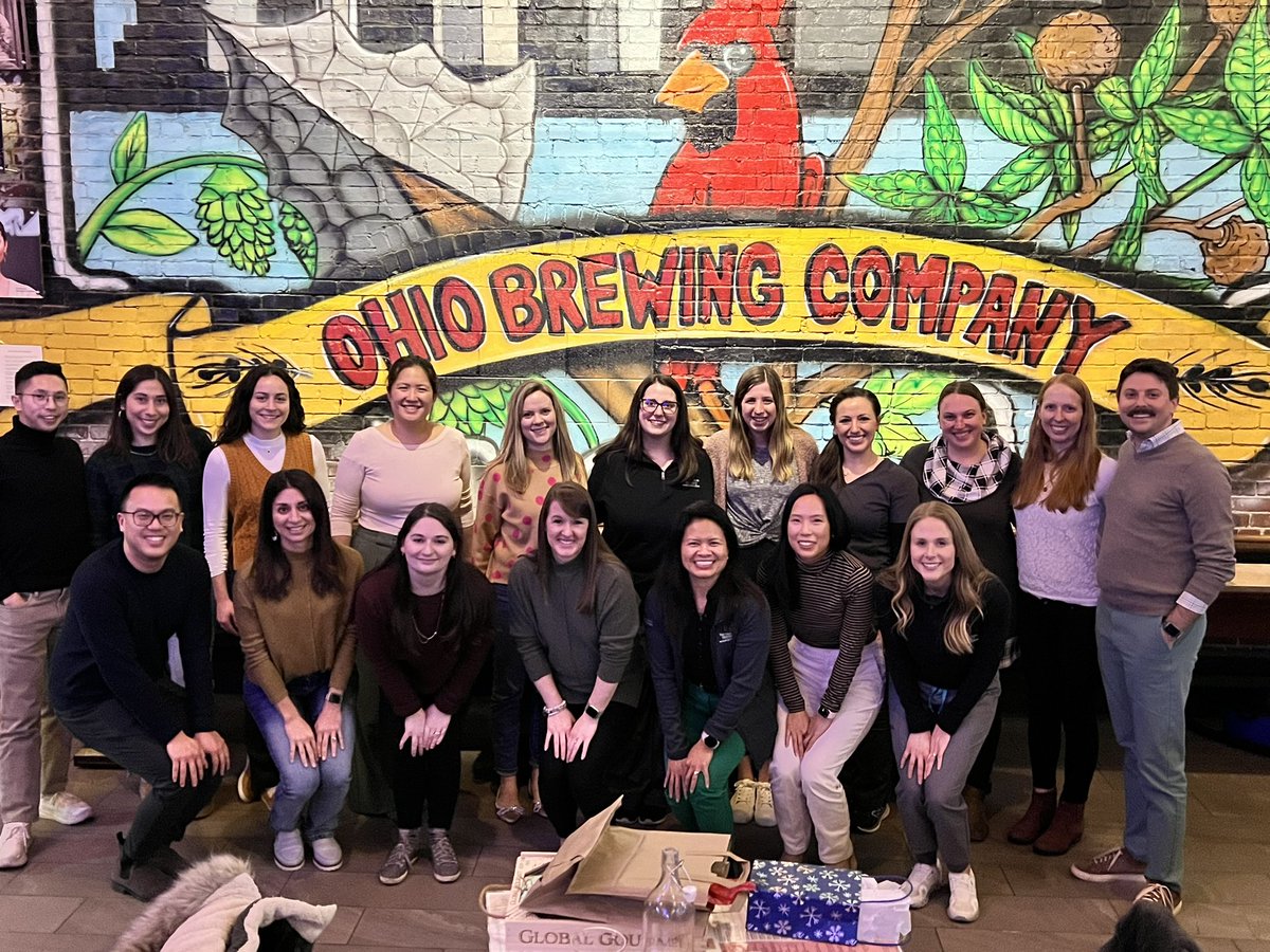 AlyssaRxnaldi's tweet photo. #OSUamcareRx extending the holiday cheer into January! Love my team! https://t.co/TV7aRtK4tR