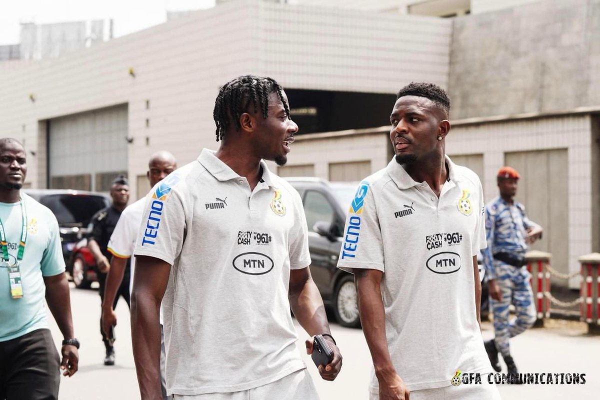 billdodzi's tweet photo. Black Stars on a walks-thon ahead of tonight’s game https://t.co/NdbopCKjxi