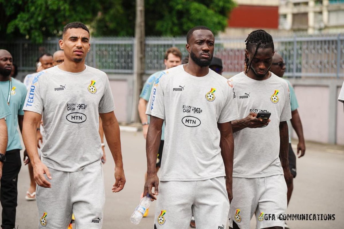 billdodzi's tweet photo. Black Stars on a walks-thon ahead of tonight’s game https://t.co/NdbopCKjxi