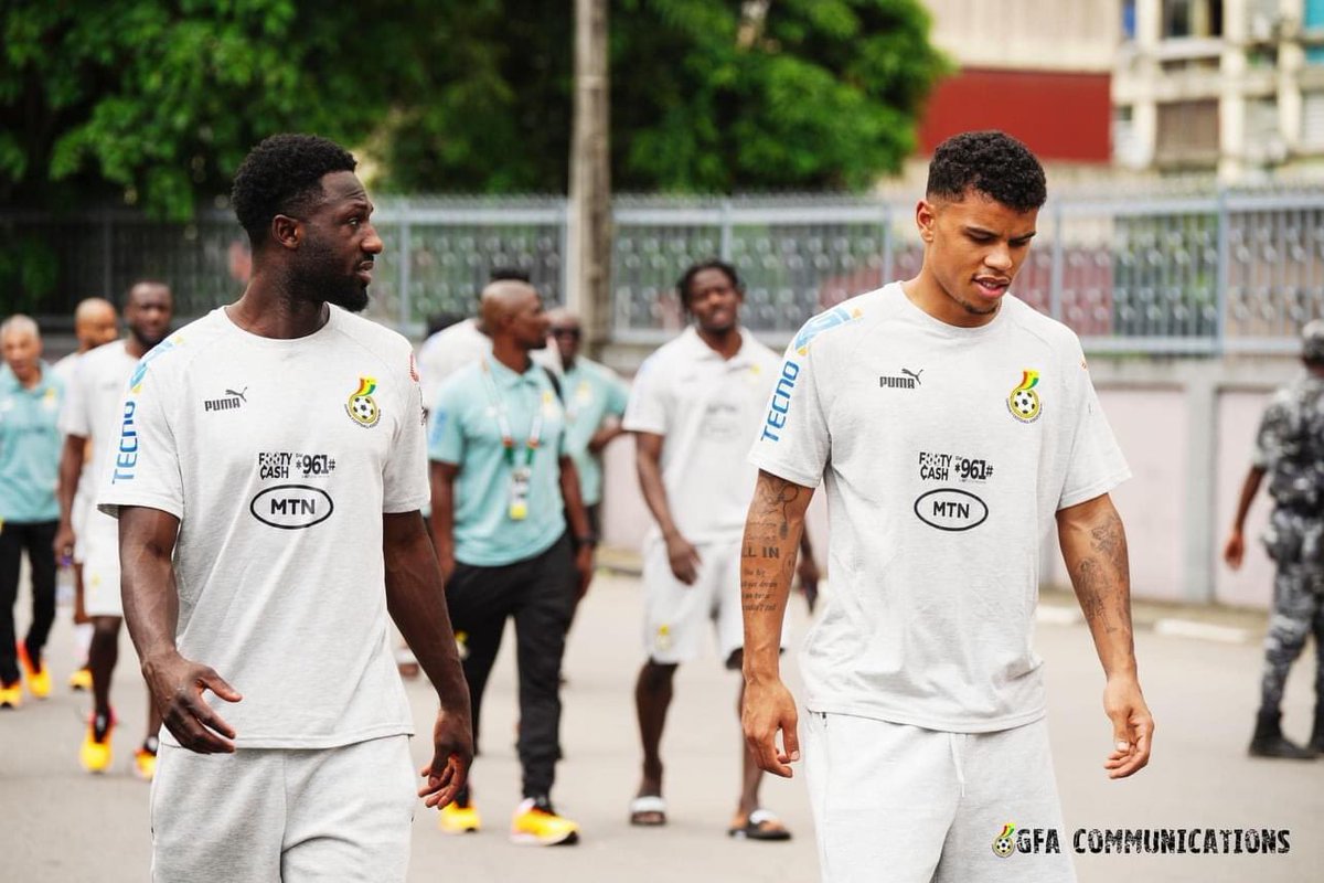 billdodzi's tweet photo. Black Stars on a walks-thon ahead of tonight’s game https://t.co/NdbopCKjxi
