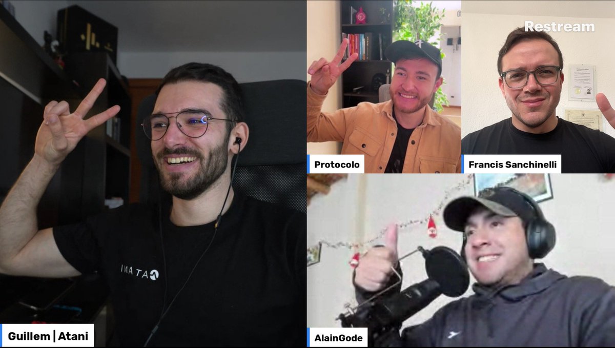 We're Back🌪️

Y que mejor con este capitulazo acompañado de nuestros amigos de @Atani_Official 

Opera en Varios Exchanges en un solo lugar👁️👁️, ¿Quieres saber cómo? 👀

👂Vayan a oirlo aquí: open.spotify.com/episode/2etiN4…