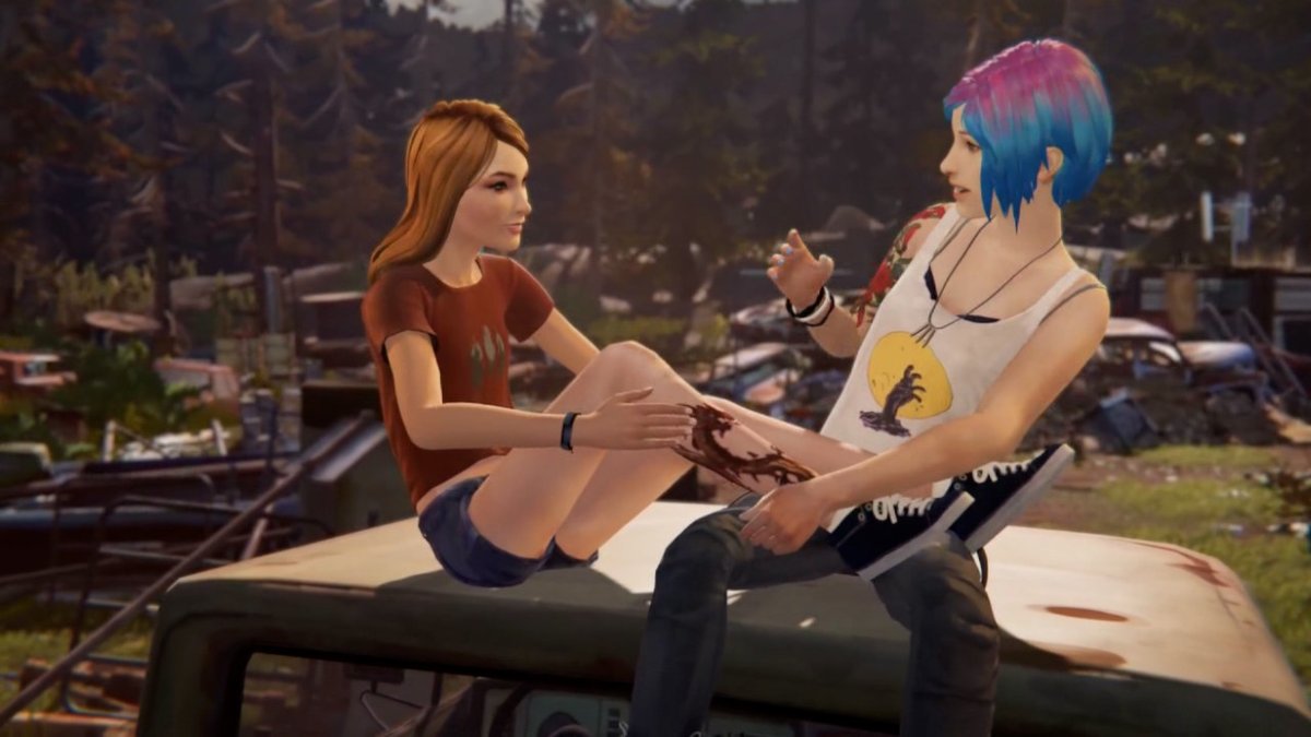 Relaxo7's tweet photo. Wenn man traurig ist, weil es zu Ende ist T_T #LifeIsStrange #NintendoSwitch https://t.co/TiG77tlHtZ