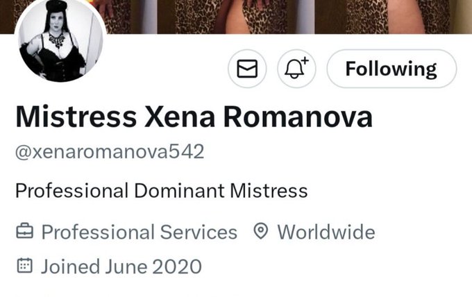 Imposter on Twitter This account is using my images &amp; name without my consent Please report the fake<a href="/tag/bdsm"class="tags"><span>#bdsm</span></a><a href="/tag/fetish"class="tags"><span>#fetish</span></a><a href="/tag/erotica"class="tags"><span>#erotica</span></a><a href="/tag/clips4sale"class="tags"><span>#clips4sale</span></a><a href="/tag/bizarrecinema"class="tags"><span>#bizarrecinema</span></a>