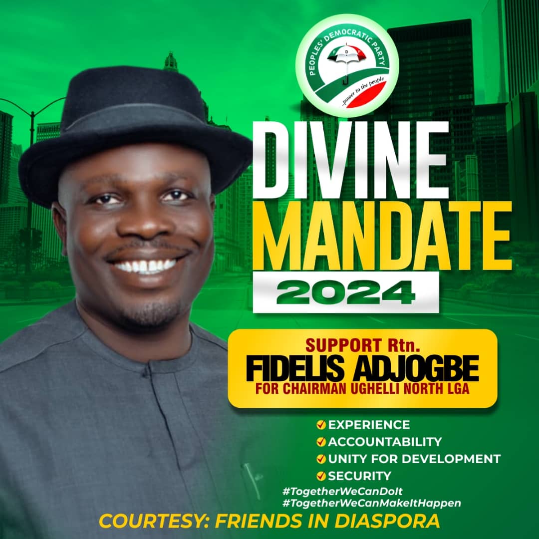 EngrGordons's tweet photo. Rtn.Fidelis Adjogbe  is peaceful.

He is resourceful.

He is faithful and always greatful. 

Vote Him for ughelli north local government chairman 2024. https://t.co/bLqm0qFwBq